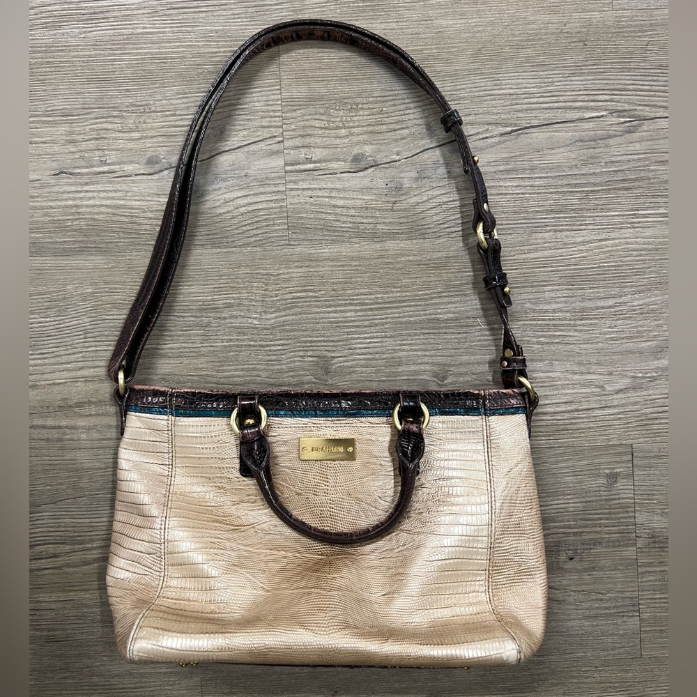 Brahmin Arno Tote Satchel Leather